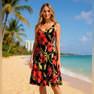 📦 REDUCED! ALOHA 🌺 HAWAIIAN DRESS